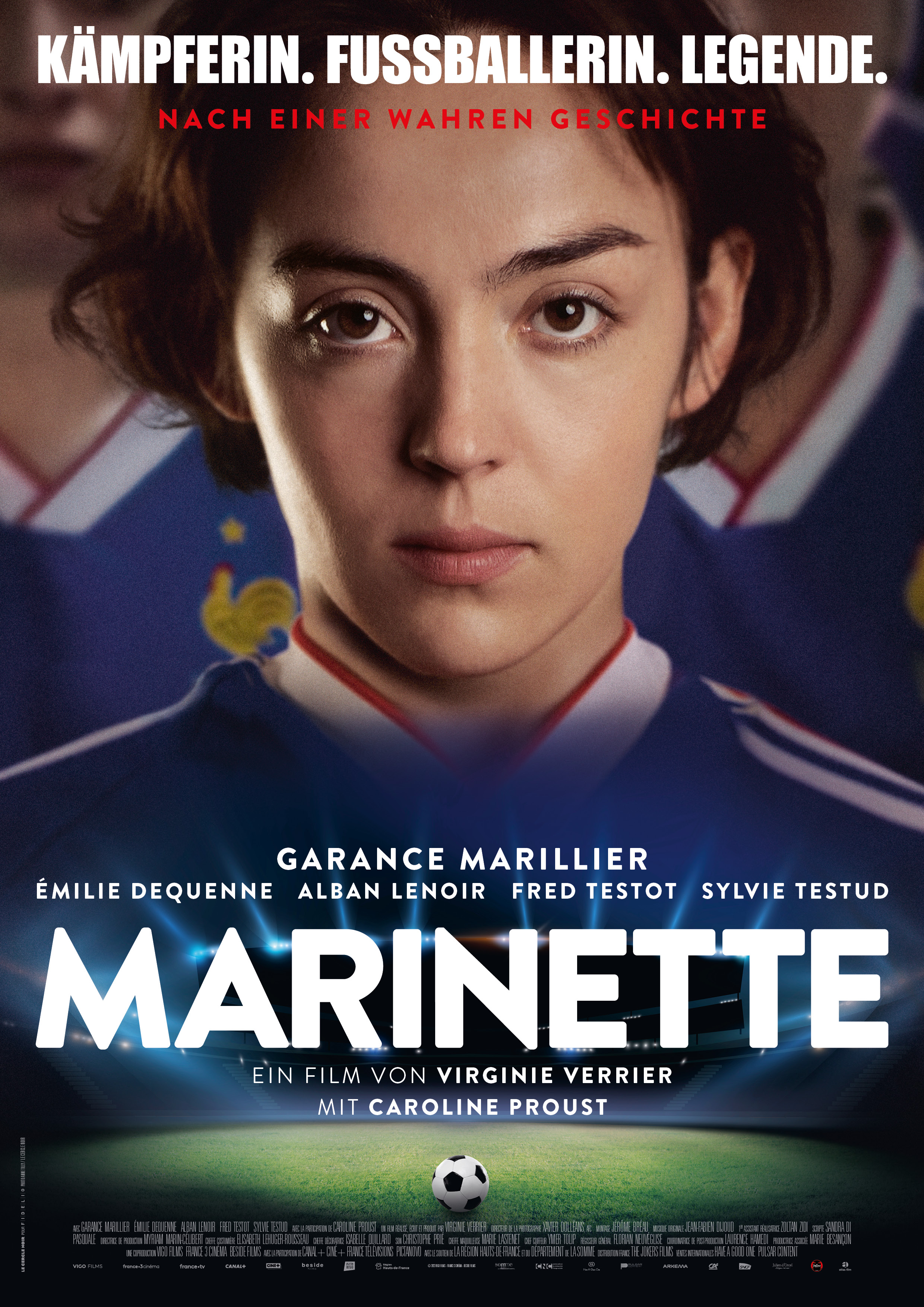 Cover zum Film: Marinette - Kämpferin. Fußballerin. Legende.