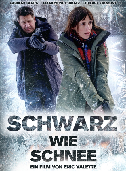 Cover zum Film: Schwarz wie Schnee - Ein Serienmörder treibt im idyllischen Grenzgebiet der Schweiz und Frankreich sein Unwesen. Ein ungleiches Ermittlerpaar heftet sich an seine Fersen.